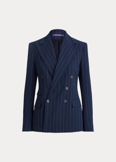 Women's Ralph Lauren Elias Striped Jackets | 054627PYX